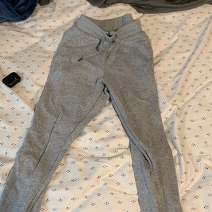 Grey joggers, small size